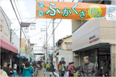 100円商店街